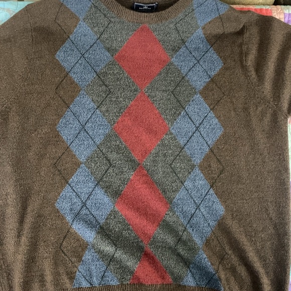 Dockers Men’s Medium Argyle Sweater - Picture 4 of 6
